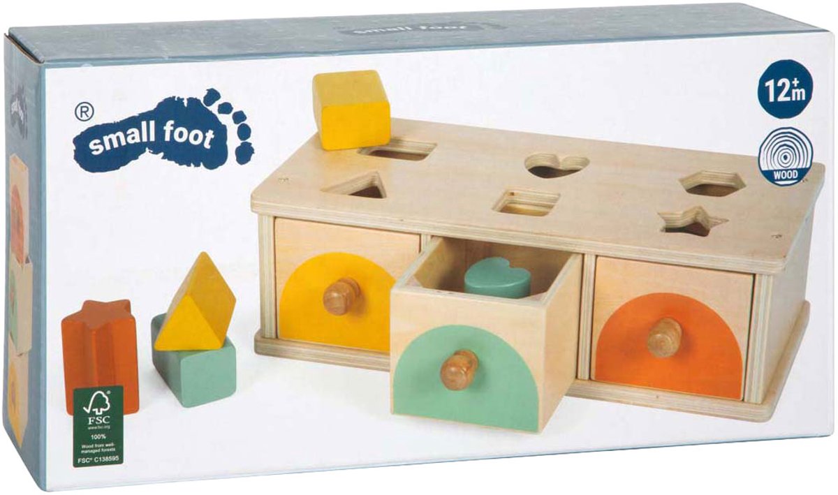 Small foot - jeu de tri Montessori en bois fsc