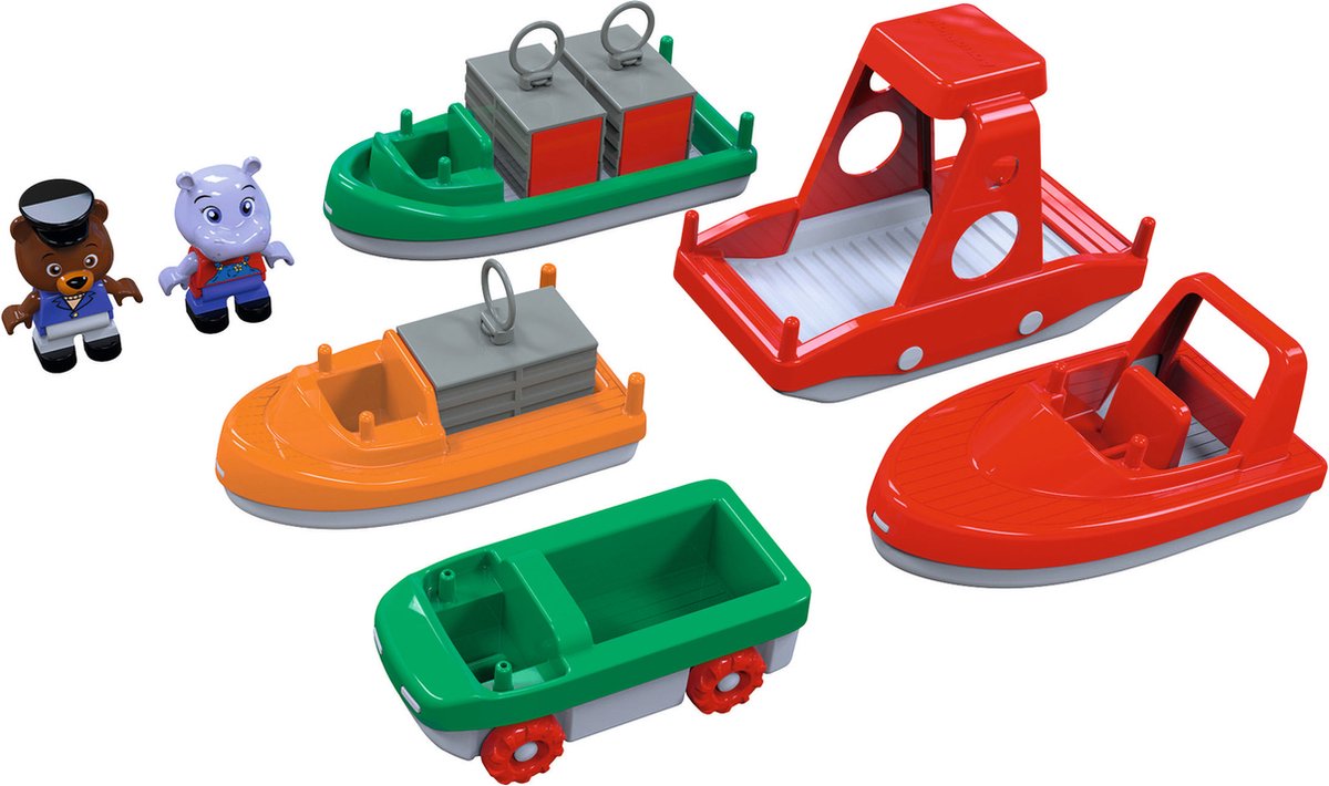 Aquaplay big - - ensemble bateau - accessoires pour piste aquatique