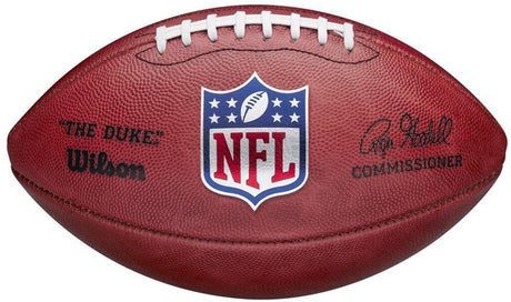 Wilson - nfl - mini - réplique - the duke - football américain - marron argent