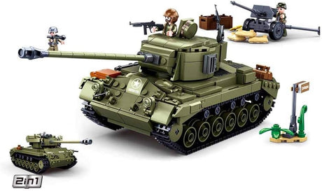 Armée Sluban - char moyen vert - 742pcs.