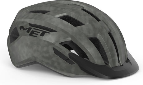 Avec casque de vélo allroad mips hommes femmes - casque de vélo adultes - taille l (58-61 cm) - titane mat