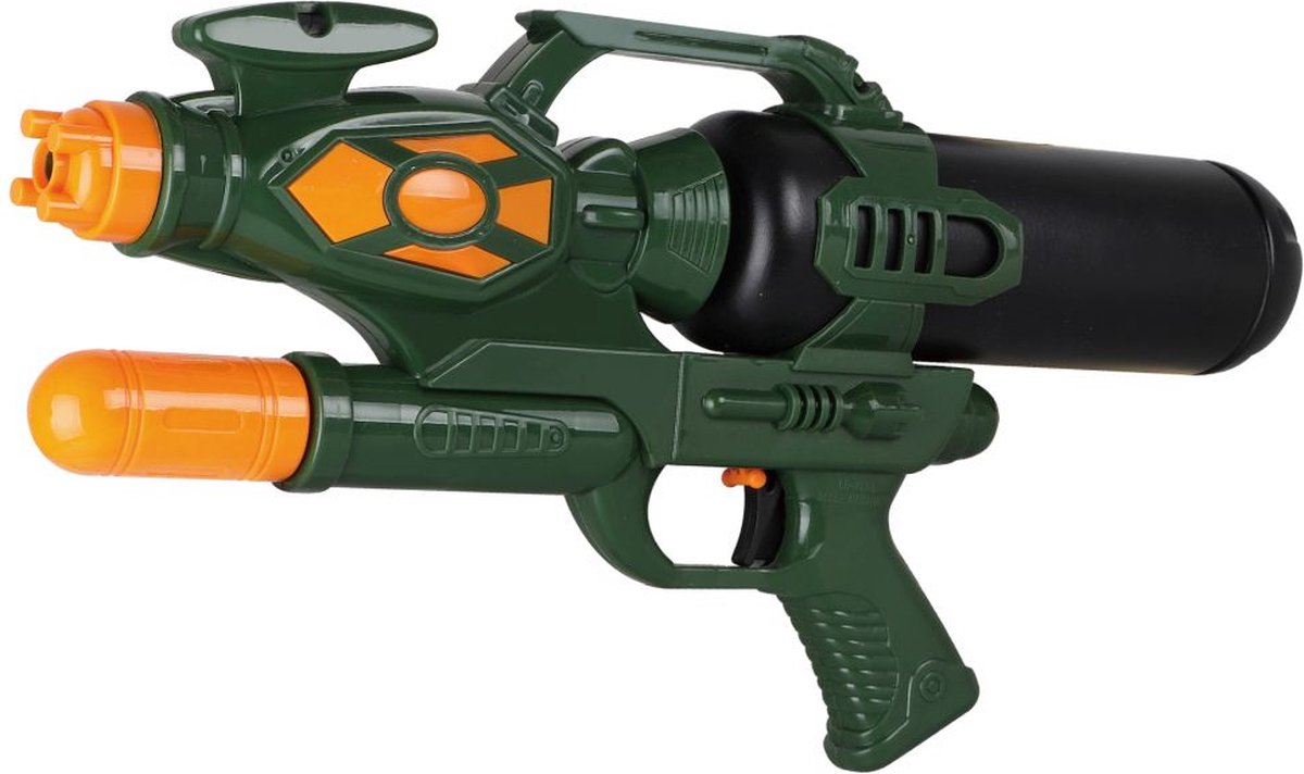 Pistolet à eau Amuuso 42 cm couleurs armée.