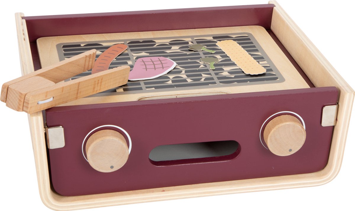Small foot - Cuisine de camping en bois savoureuse, 9 pcs.