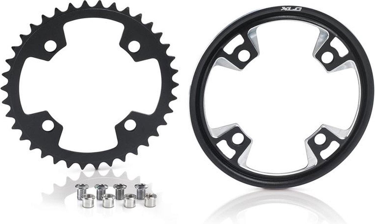Plateau XLC CR-E02 - Bosch - protège-chaîne - 48 dents - aluminium - noir