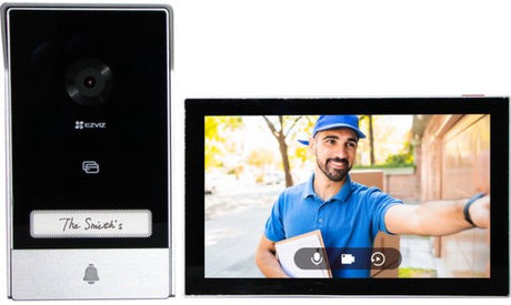 Ezviz hp7 - interphone vidéo - 2k - moniteur tactile - interphone vidéo avec moniteur 7 pouces - déverrouillage du portail à distance - wi-fi 6
