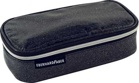 Trousse à crayons Eberhard Faber - jumbo - anthracite pailleté - vide - ef-577587