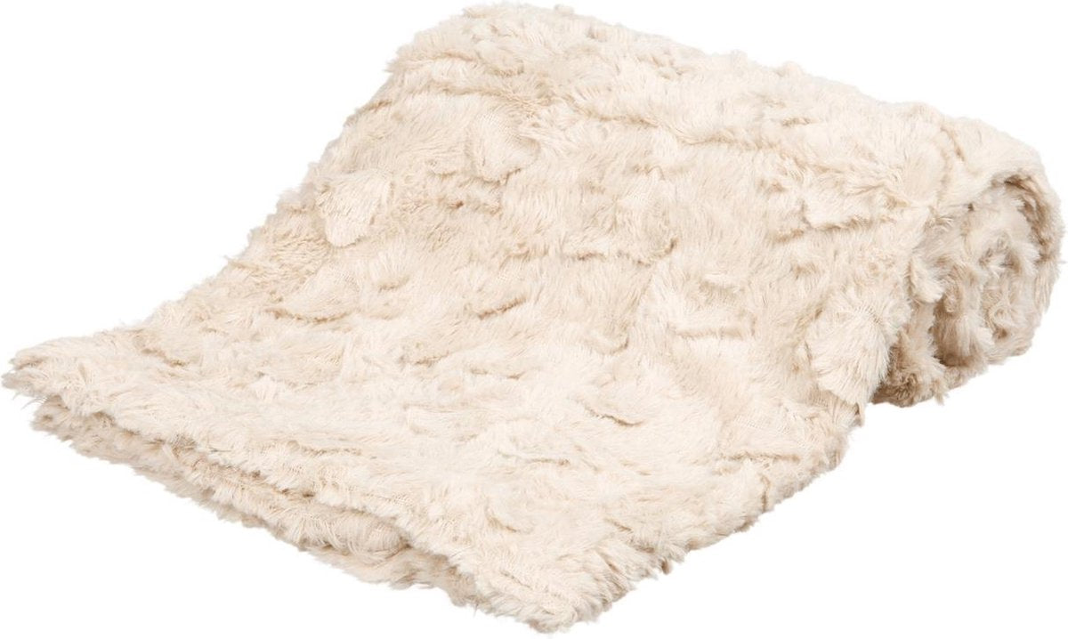 Trixie couverture pour chien polaire douillette beige