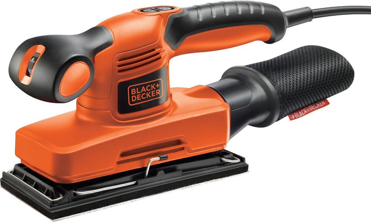 Ponceuse Black+decker 240w. 1 3 feuille. vitesse variable - ka320eka-qs