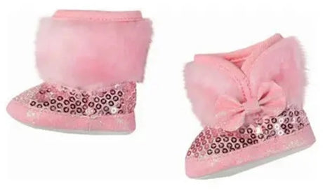 Baby born zapf création bottes d'hiver argent
