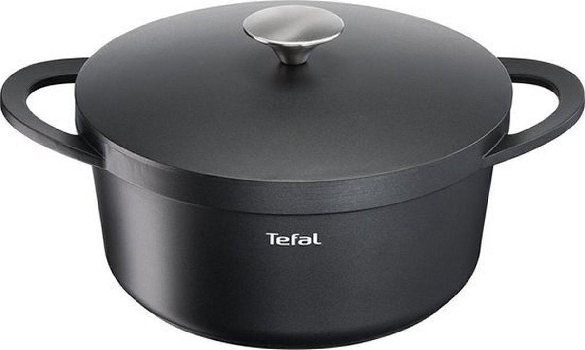 Tefal ustensiles de cuisine Tefal trattoria cocotte 28 cm noir