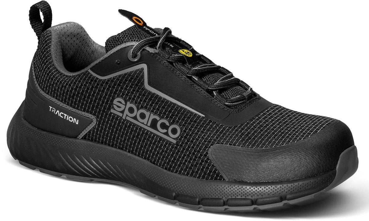 Sparco chaussures de travail s1ps - traction fuji - noir — noir — 44
