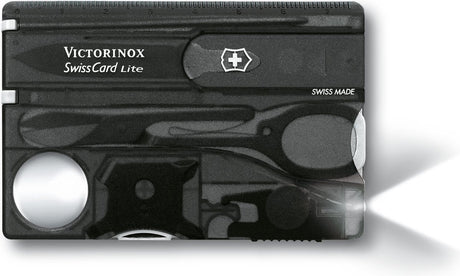 Victorinox Swiss Card Lite multi-outil 13 fonctions noir