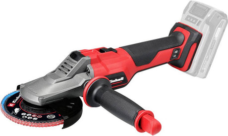 Meuleuse d'angle professionnelle sans fil Einhell tp-ag 18 125 f li bl - solo (rouge noir, batterie et chargeur non inclus)