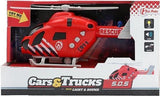 Toi-toys vehicool hélicoptère de pompiers avec lumière et son