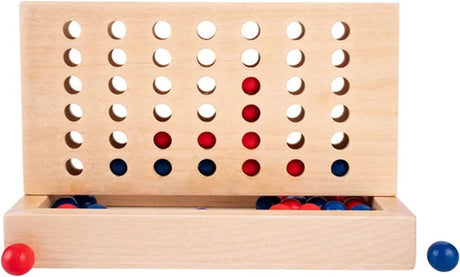 Jeu de quatre à la suite en bois