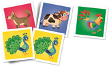 Clementoni - mémoire pour enfants - animaux de la ferme - 48 cartes - jeu de mémoire - jouets éducatifs - à partir de 4 ans