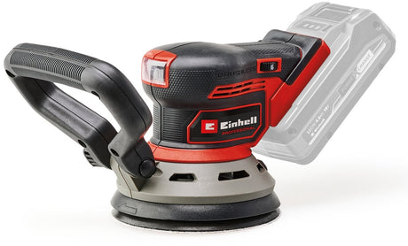 Ponceuse excentrique à batterie professionnelle Einhell tp-rs 18 32 li bl solo - power x-change - 18 v li-ion - surface de ponçage : ø 125 mm - incl. 3 x papier de verre - excl. batterie et chargeur