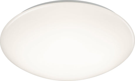Rl vis ta lumière réalité pollux - plafonnier - blanc - incl. 1x SMD 15 W - détecteur de mouvement - capteur crépusculaire - montage au plafond - non dimmable - d 37cm