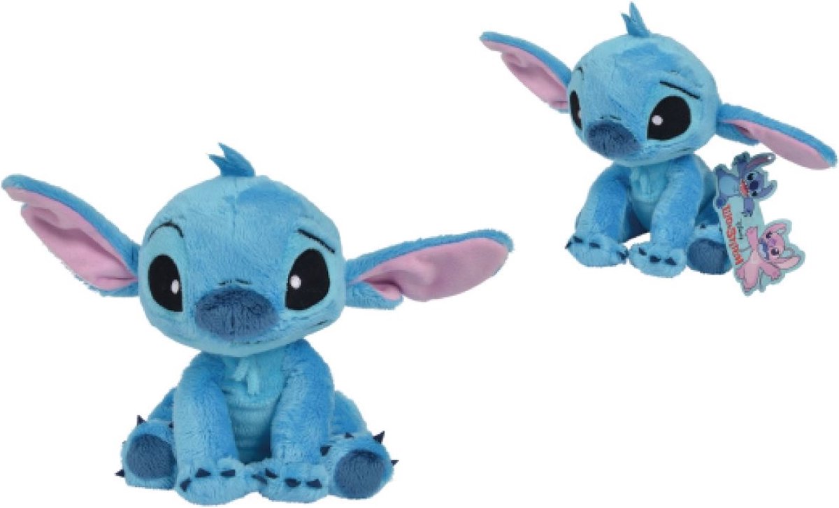 Simba Disney - Lilo Stitch - Stitch - 17 cm - peluche - bleu - tous âges - peluche