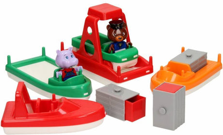 Rails en bois Bigjigs - caserne de pompiers