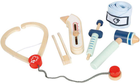 Small foot - coffret de jeu docteur, 6 pièces.
