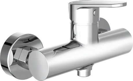 Robinet de douche Schütte futura dvgw - mitigeur - entraxe 150 mm - chromé