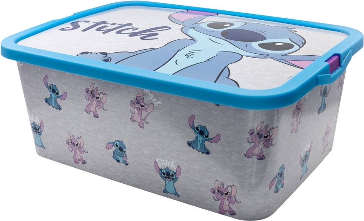 Boîte à clic de rangement Lilo Stitch