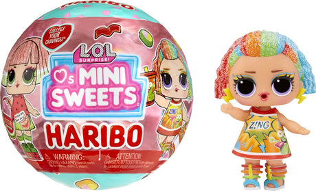 Mdr. surprendre! aime les mini bonbons x haribo - 9,7 cm - mini poupée