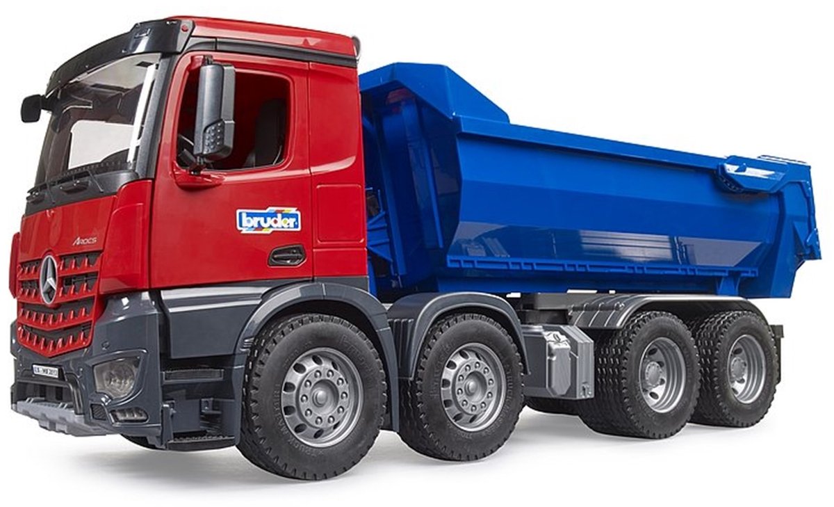 Bruder Auto Truck MB Arocs Dumper Halfpipe