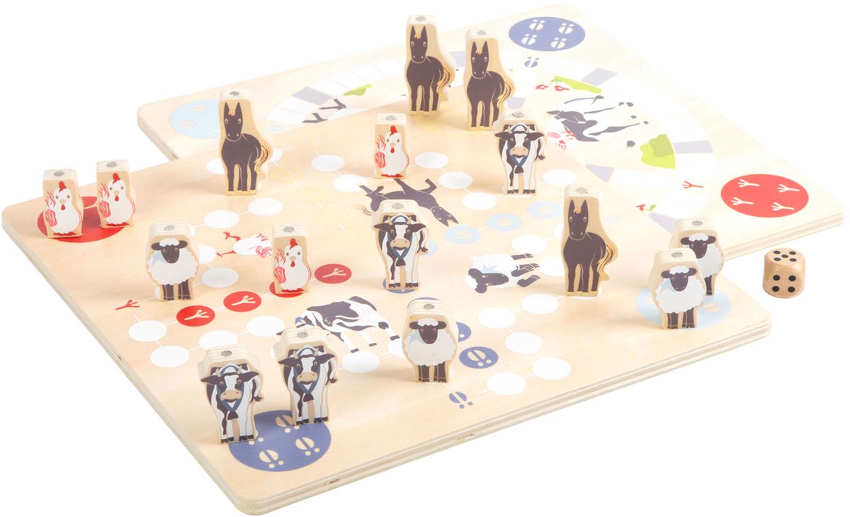 Small foot - collection de jeux en bois 4en1