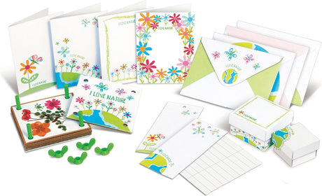 4m crafts - presse à fleurs - jouets créatifs - paquet de fleurs passe-temps - créativité verte - 5+