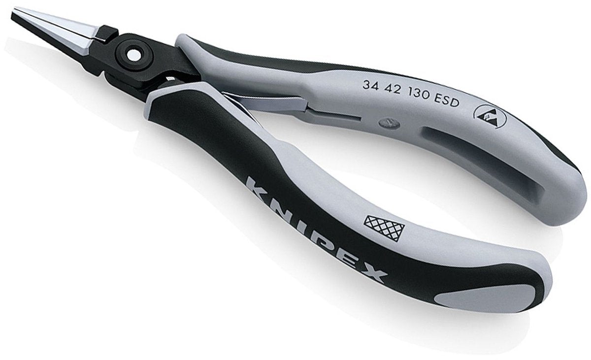 Knipex pince électronique de précision esd plate - 3442130esd