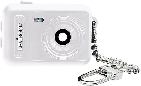 Lexibook porte-clés appareil photo numérique miniature blanc avec mémoire flash intégrée