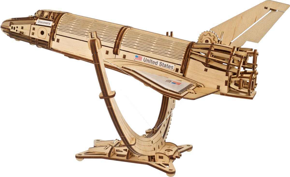 Modèle 3D en bois Ugears - Navette spatiale de la NASA