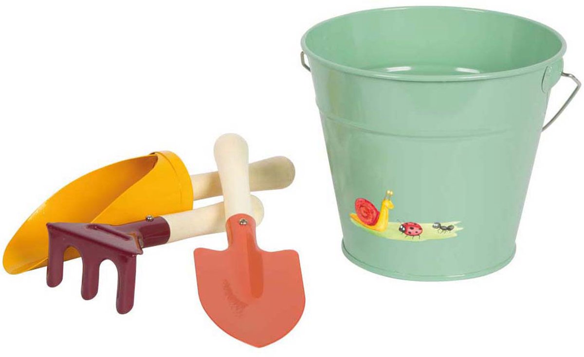 Small foot - ensemble d'outils de jardinage Tiny Garden, 4 pcs.