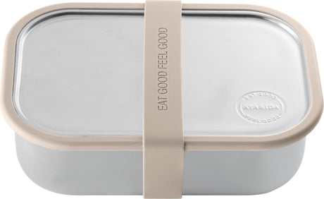 Aya ida aya ida - boîte à lunch - boîte de rangement - à emporter avec soi - pain - 1000ml - beige crème