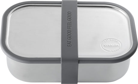 Aya ida aya ida - boîte à lunch - boîte de rangement - à emporter avec soi - pain - 1000ml - gris foncé