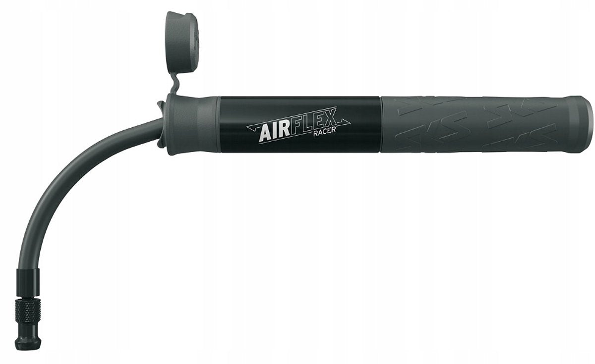 Pompe à vélo Sks airflex racer manuelle avec tuyau - noir, 8 bar