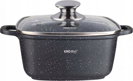Kinghoff 1602 - poêle carrée - 22 cm - 3,7 litres