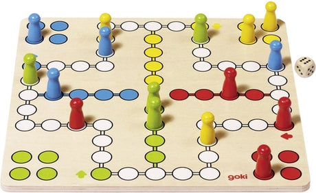 Ludo en bois Goki
