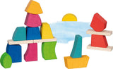 Blocs de construction en bois Goki Creo, 14dlg.