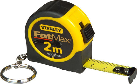 Stanley 1-33-856 porte-clés fatmax ruban à mesurer - 2 m x 13 mm