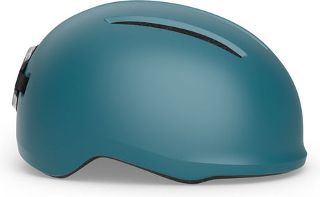 With vibe casque de vélo hommes femmes - casque de vélo e-bike adultes - vélo électrique - vélo de ville - taille s (52-56 cm) - bleu mat (bleu)