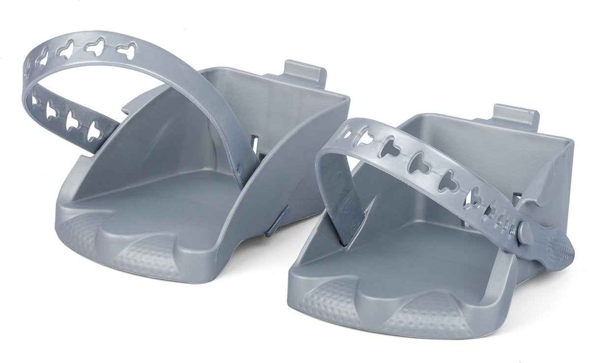 Polisport jeu de repose-pieds extérieur bandbly mini argent