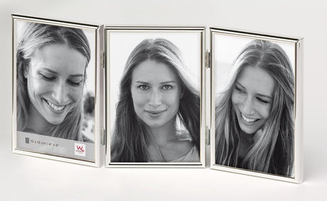 Walther design chloé - cadre photo - format photo 3x 13x18 cm - argent
