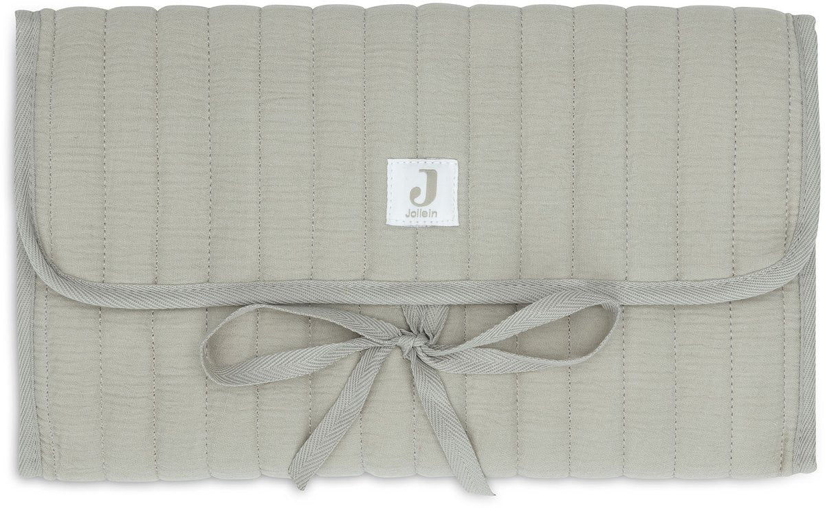 Jollein baby verschoningsmat hydrofiel - olive green