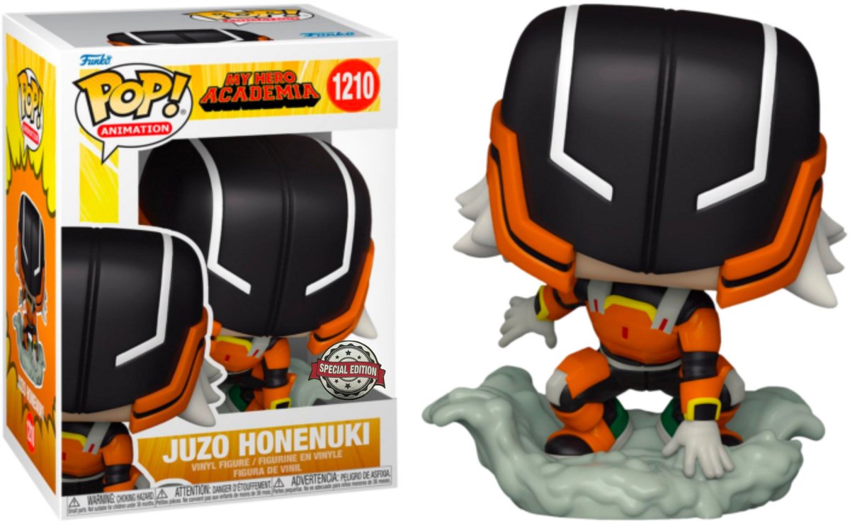 Funko mon héros universitaire - pop ! animation juzo honenuki figurine de collection 9 cm - multicolore