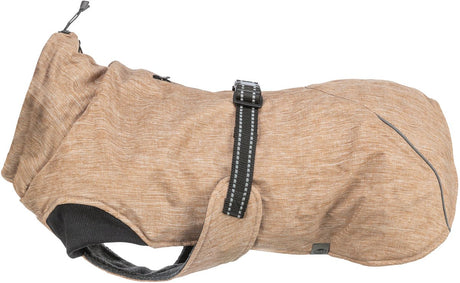 Manteau pour chien Trixie - déperlant, coupe-vent - 62 cm, doublure polaire, réflecteurs