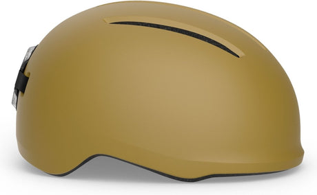 With vibe casque de vélo hommes femmes - casque de vélo e-bike adultes - vélo électrique - vélo de ville - taille s (52-56cm) - amande mat (marron)