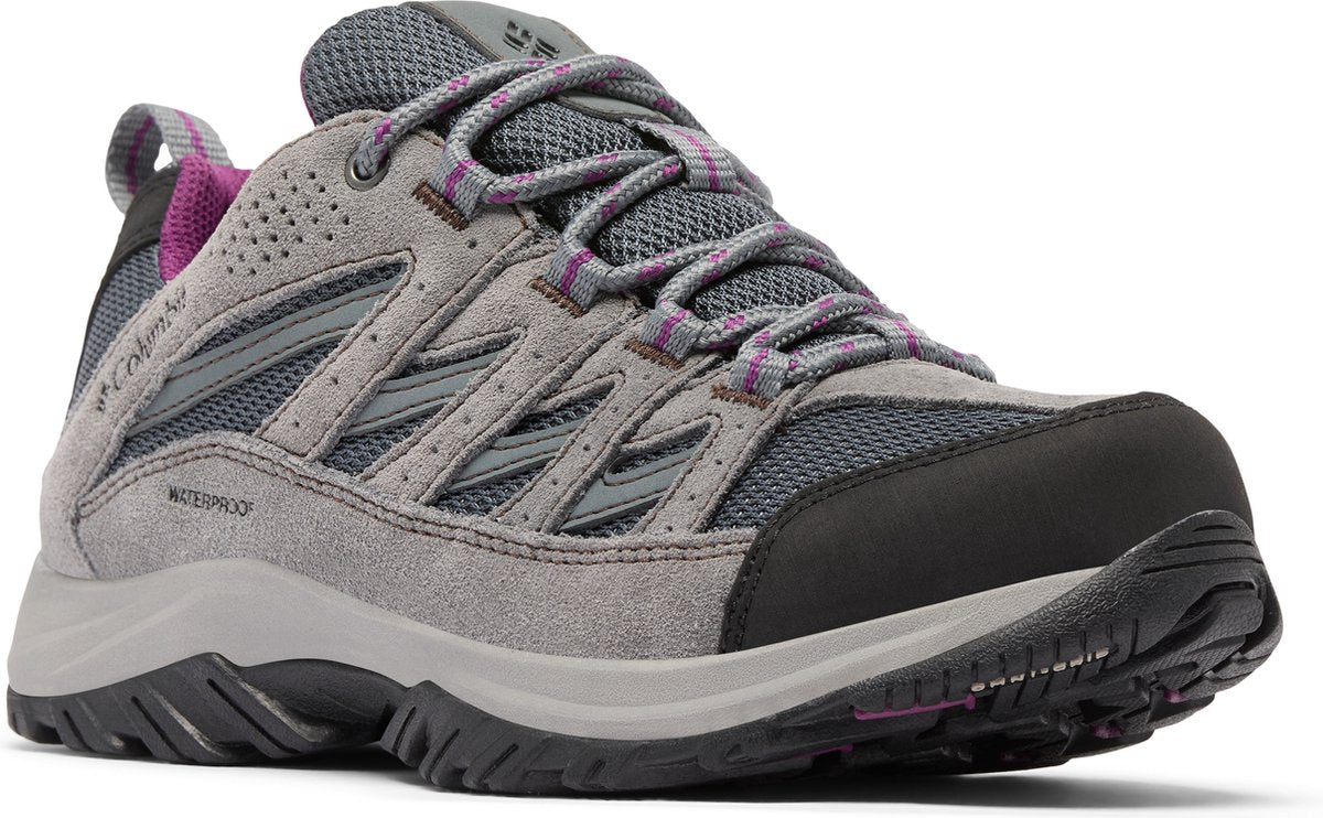 Chaussures de randonnée imperméables femme Columbia Crestwood - gris